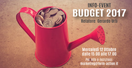 Info Event Budget